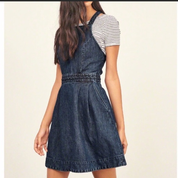 abercrombie and fitch denim dress